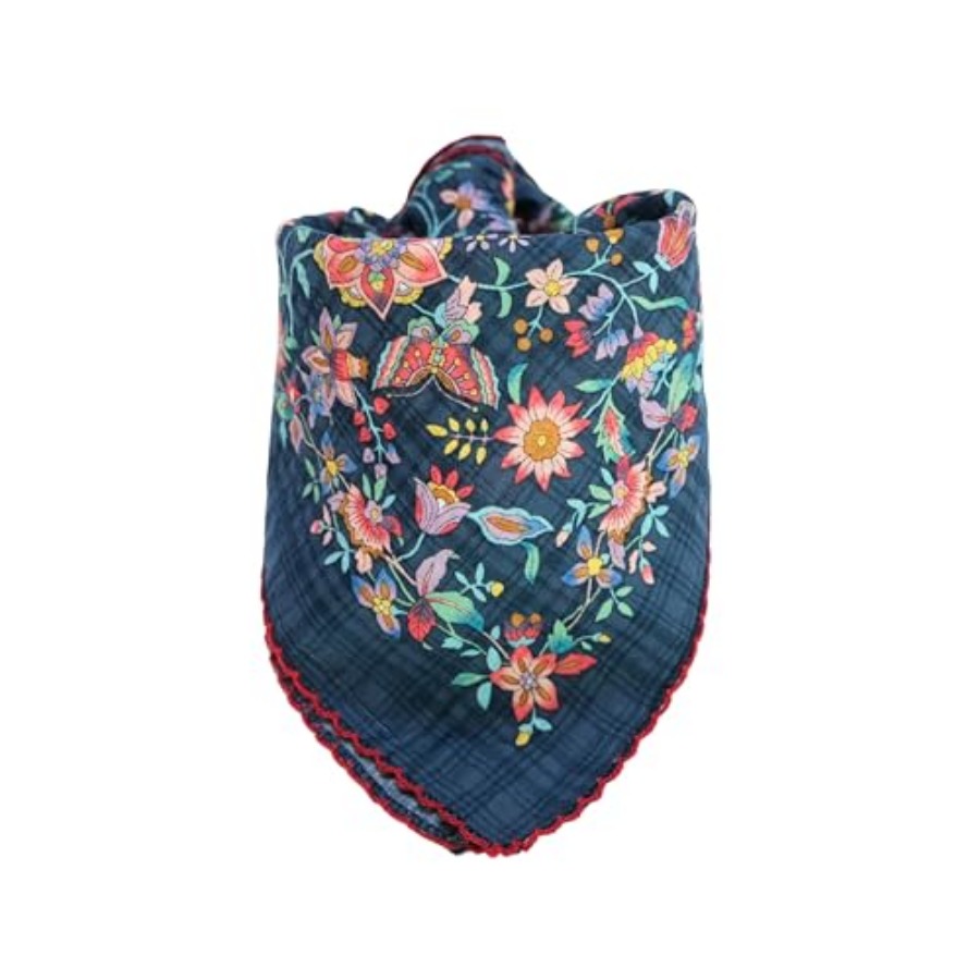 Handkerchief Cotton Men - Soft Cotton and Viscose Bamboo Floral