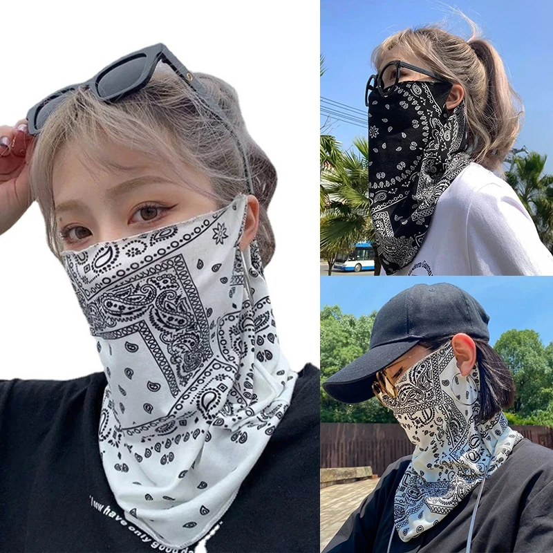 Face Scarf Mask - Fashion Punk Sunscreen Mask For Men