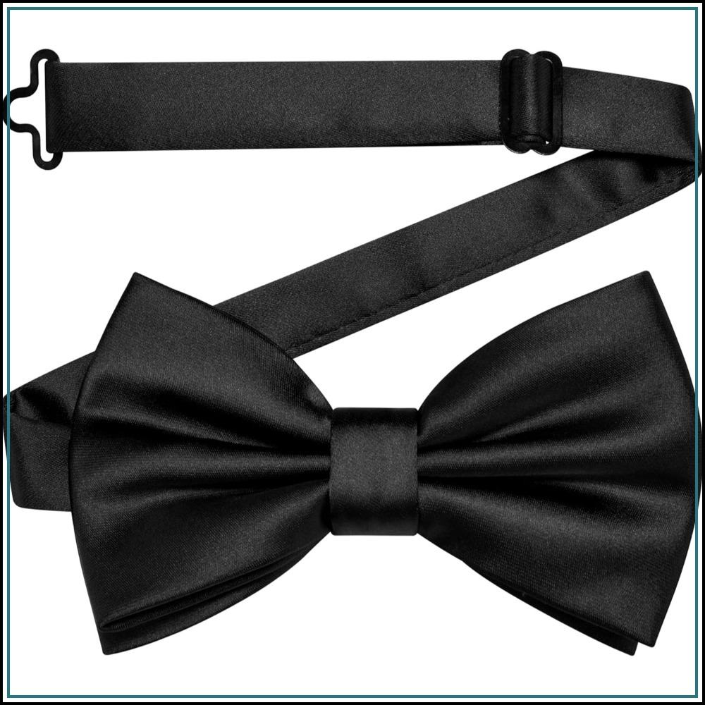 Bow Tie Pre Tied - Solid Color Pre-tied Bow Tie Quality
