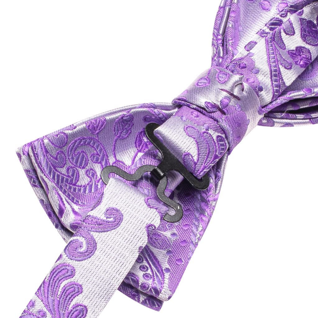 Purple Lilac Lavender Pansy Vi - مراجعة Bow Tie Pre Tied وسعره