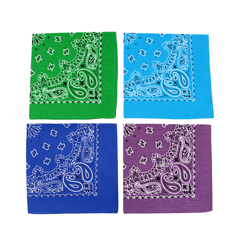 Hip-hop Men Bandana Scarf  Pri - مراجعة Handkerchief Cotton Men وسعره