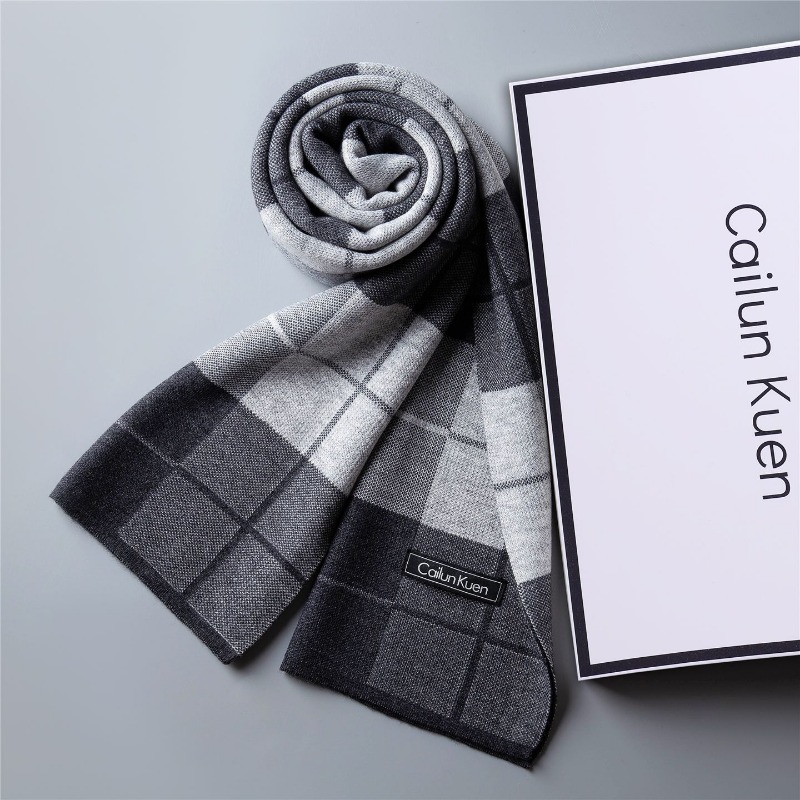 New Men's Versatile Wool Blend - مراجعة Muffler Men Wool وسعره