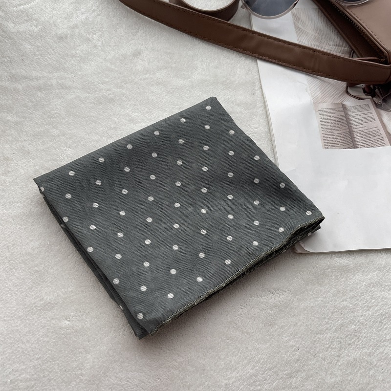 Lady Hair Dot Scarf Female Cot - مراجعة Bandana Cotton وسعره