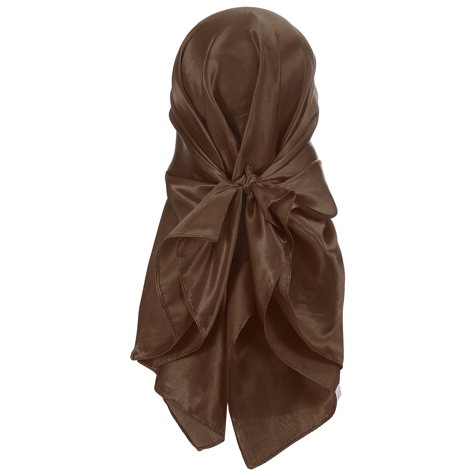 1pcs 35 Inch Satin Head Scarf, - مراجعة Scarf Silk Square وسعره
