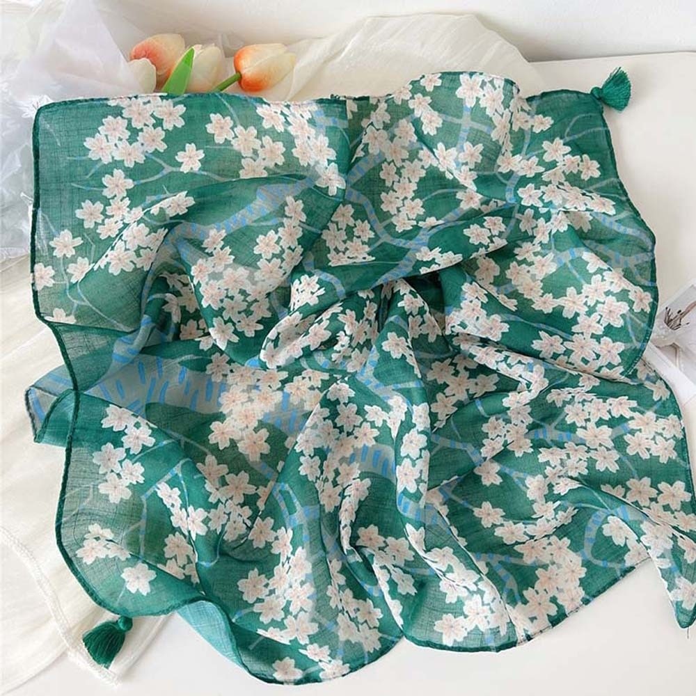 Neck Wrap Cotton-Linen Square  - مراجعة Bandana Cotton وسعره