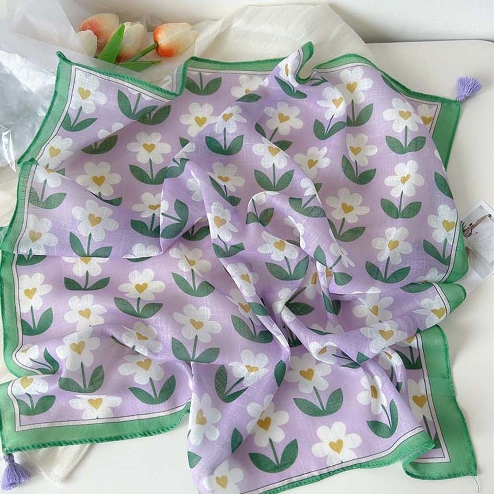Neck Wrap Cotton-Linen Square  - مراجعة Bandana Cotton وسعره