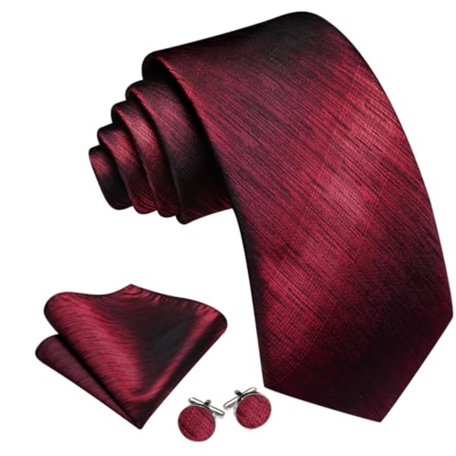 Tie Sets for Men Silk Stripe N - مراجعة Silk Tie Striped وسعره