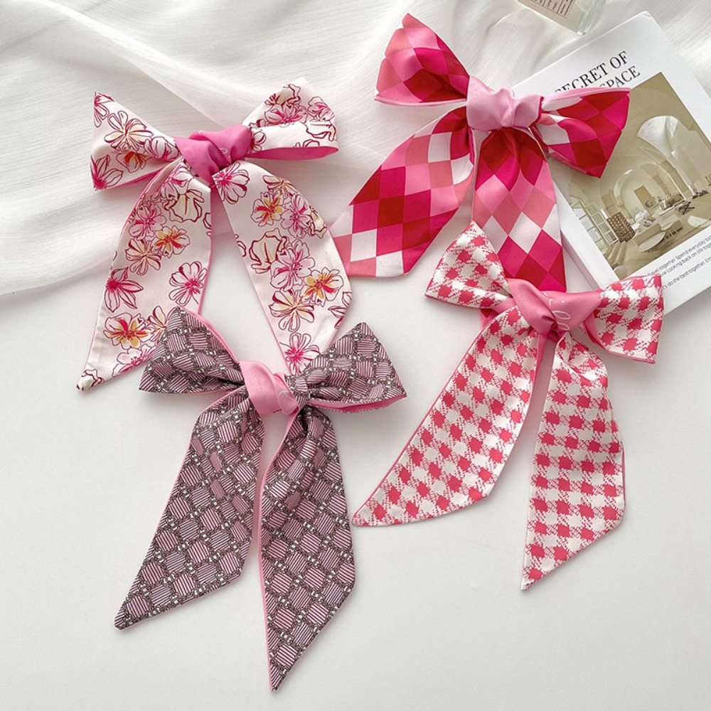 2-6pcs/set Silk Satin Scarf Wo - مراجعة Ascot Neck Scarf وسعره