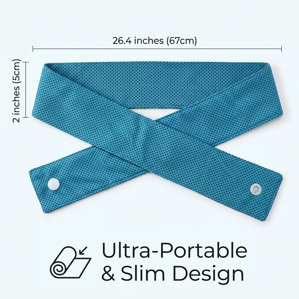 Cooling Neck Gaiter Scarf Band - مراجعة Silk Neck Scarf وسعره