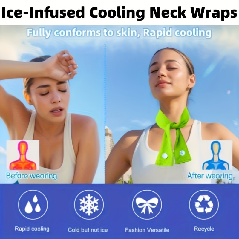 Cooling Neck Gaiter Scarf Band - مراجعة Silk Neck Scarf وسعره