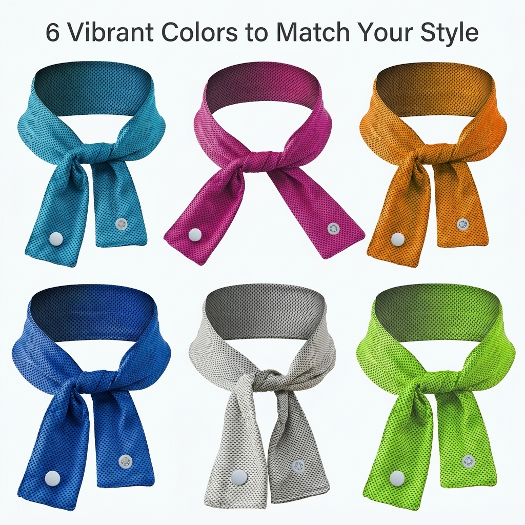 Cooling Neck Gaiter Scarf Band - مراجعة Silk Neck Scarf وسعره