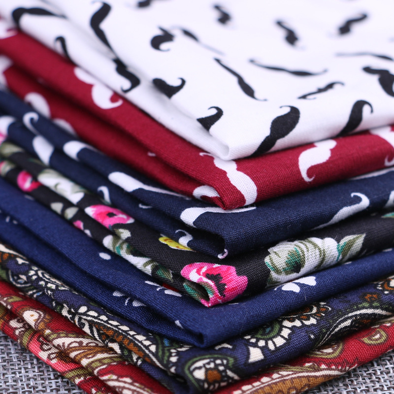 Fashion Cotton Pocket Square F - مراجعة Handkerchief Cotton Men وسعره