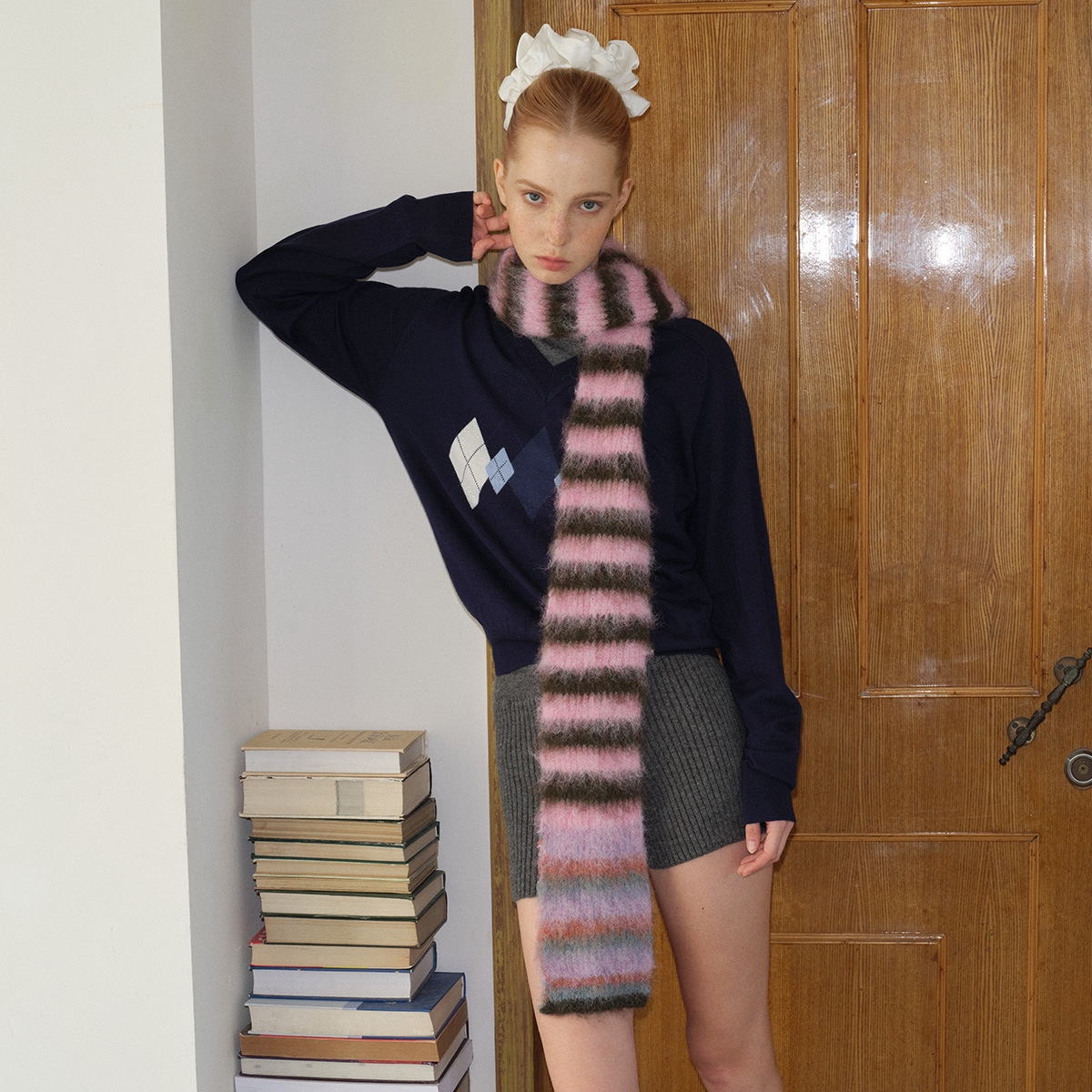 Women Winter Cashmere Scarf 20 - مراجعة Woven Scarf Blanket وسعره