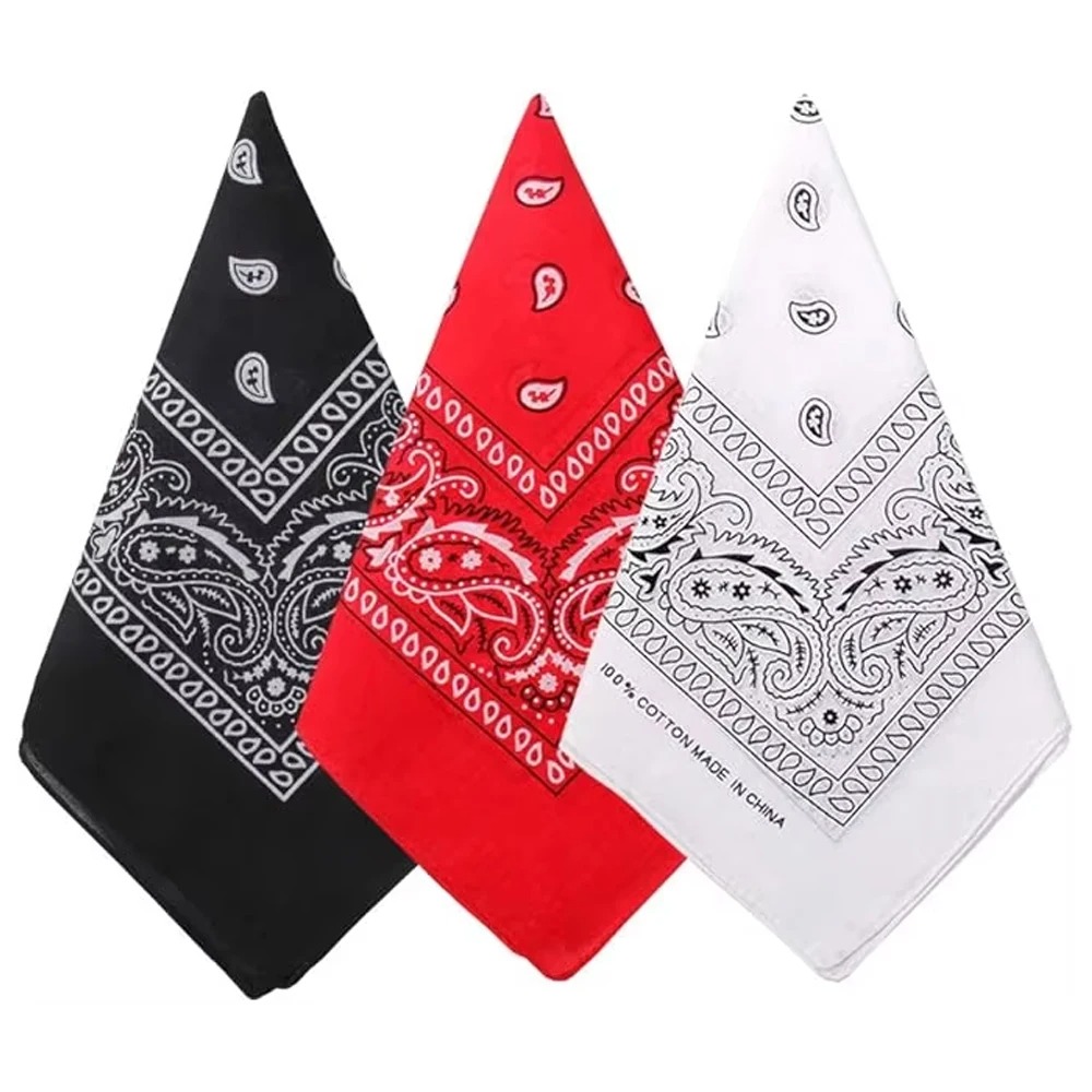 Unisex Men Women Bandana Hairb - مراجعة Handkerchief Cotton Men وسعره