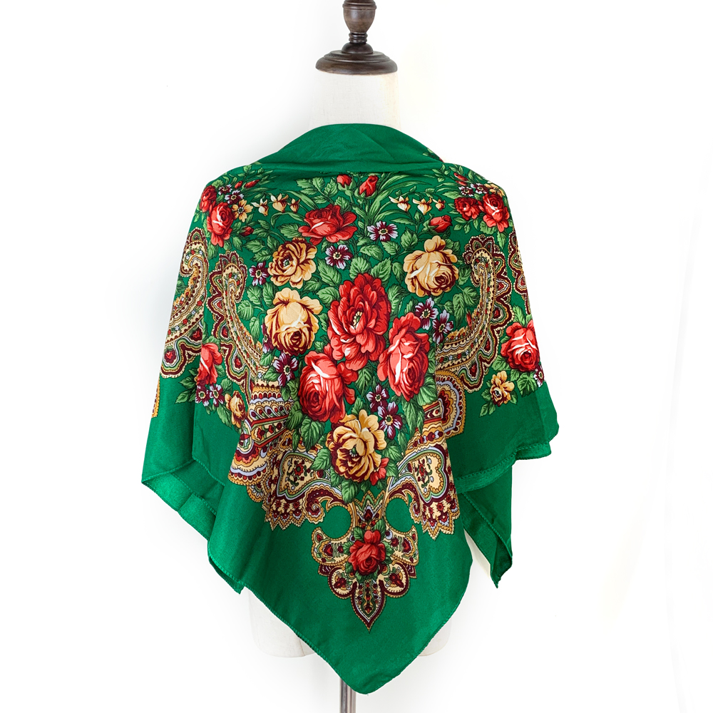 100*100cm Russian National Squ - مراجعة Bandana Cotton وسعره