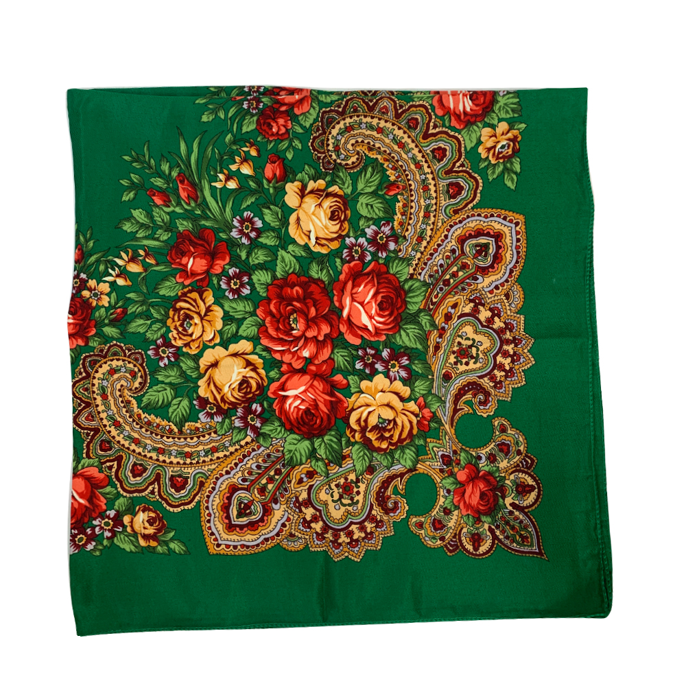 100*100cm Russian National Squ - مراجعة Bandana Cotton وسعره