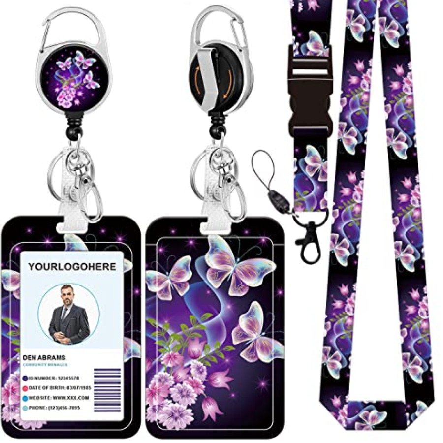 Badge Lanyard and ID Badge Hol - مراجعة Lanyard Badge Holder وسعره