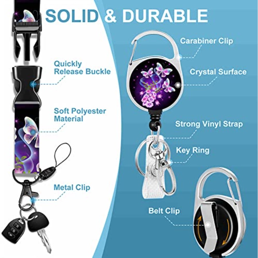 Badge Lanyard and ID Badge Hol - مراجعة Lanyard Badge Holder وسعره