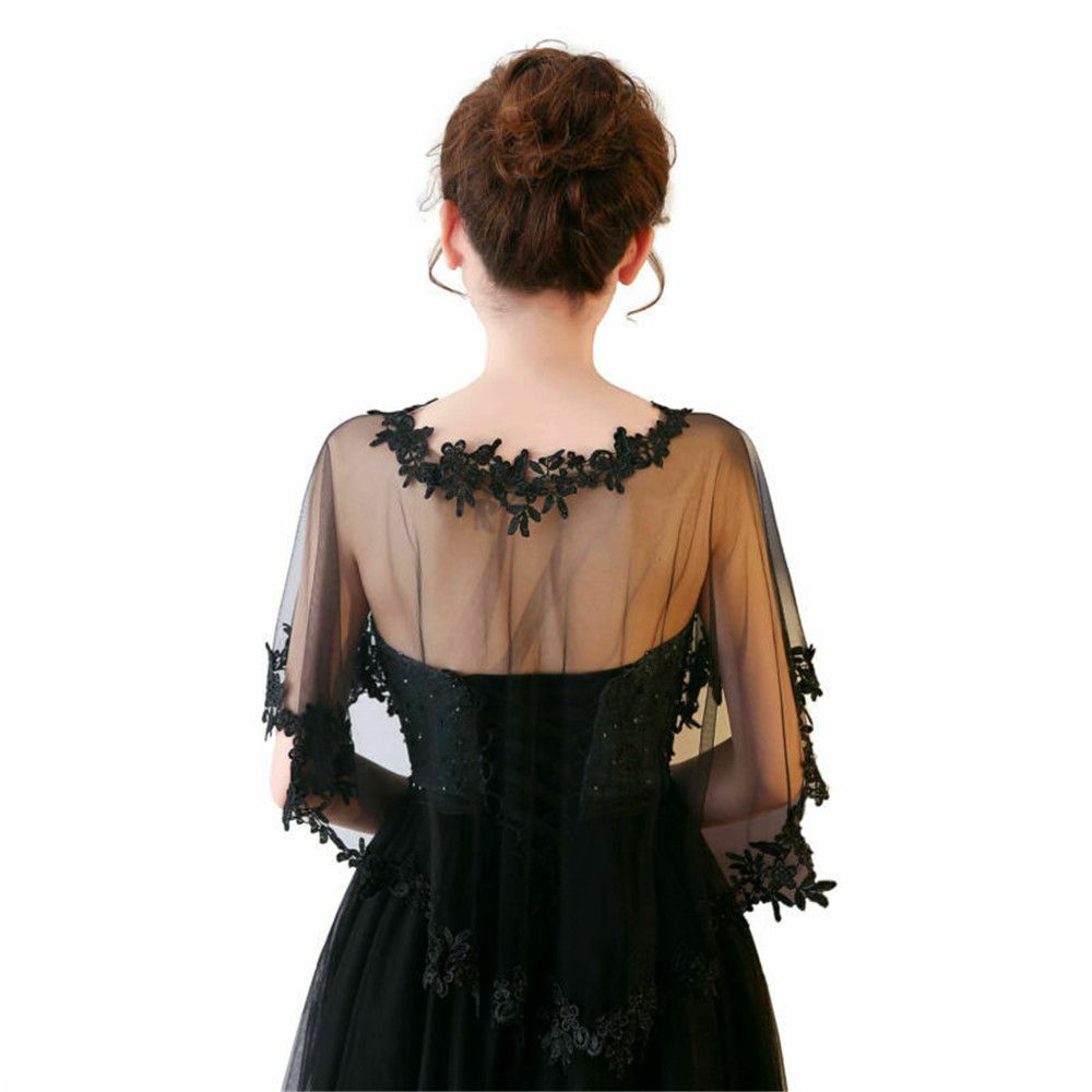 Fashion Lace Short Sleeve Shru - مراجعة Stole Wedding Shawl وسعره