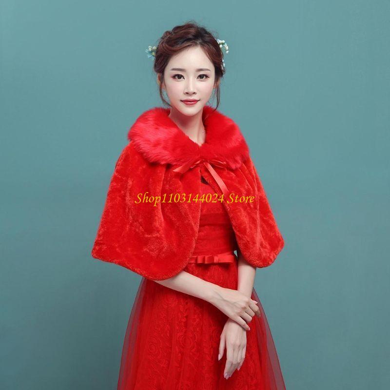 N5KE Womens Winter Thicken Plu - مراجعة Stole Wedding Shawl وسعره