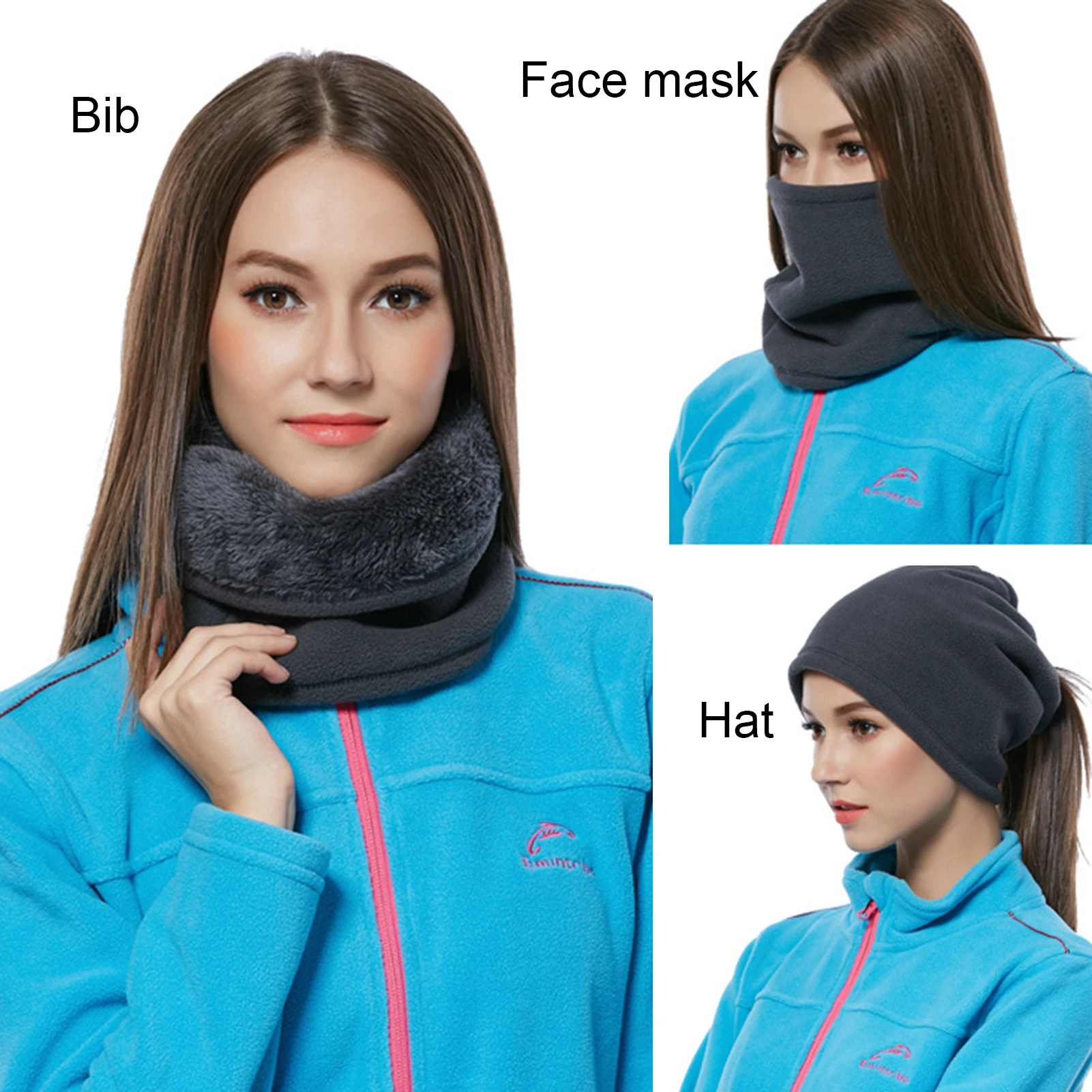 Outdoor Women Men Winter Warm  - مراجعة Infinity Scarf Knit وسعره