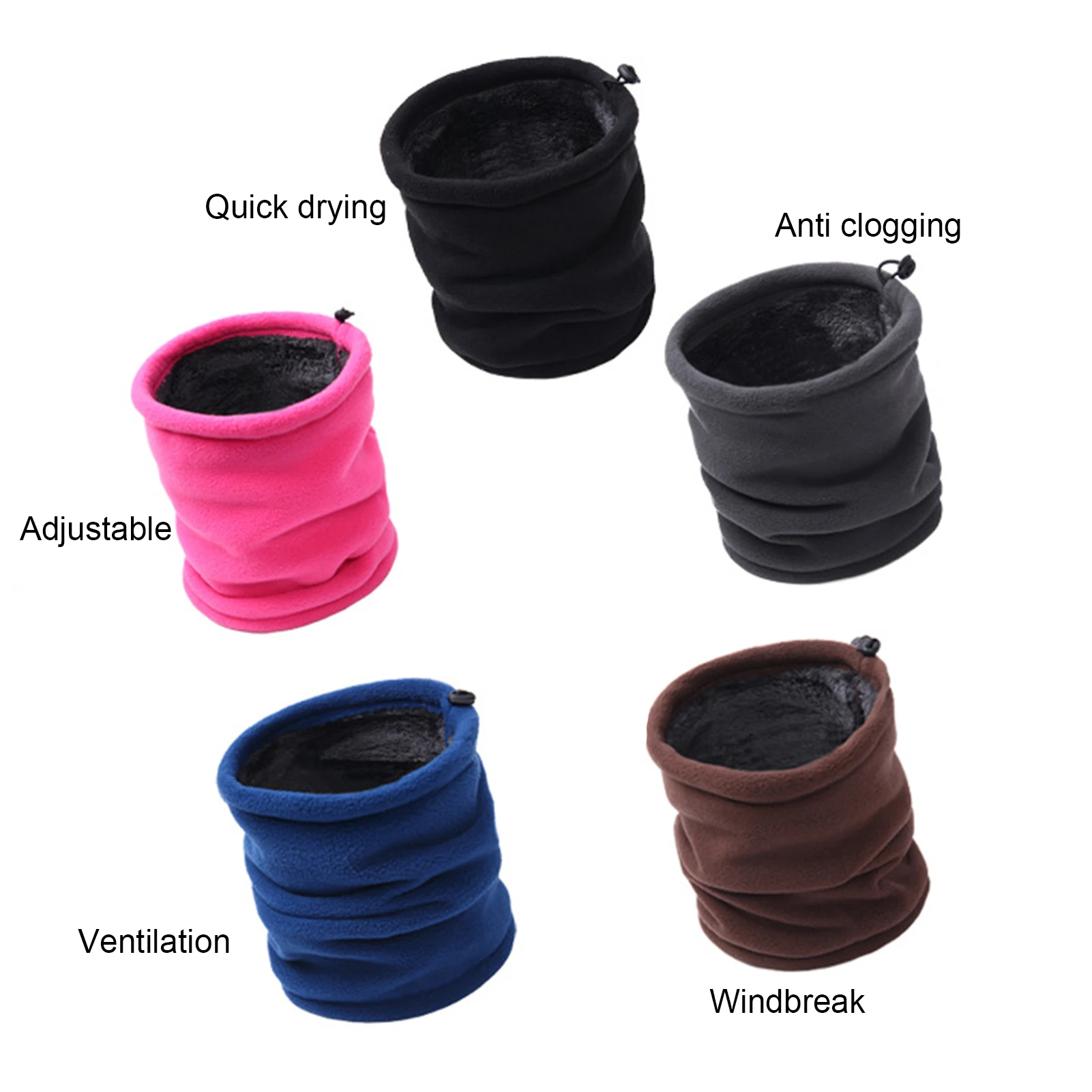 Outdoor Women Men Winter Warm  - مراجعة Infinity Scarf Knit وسعره
