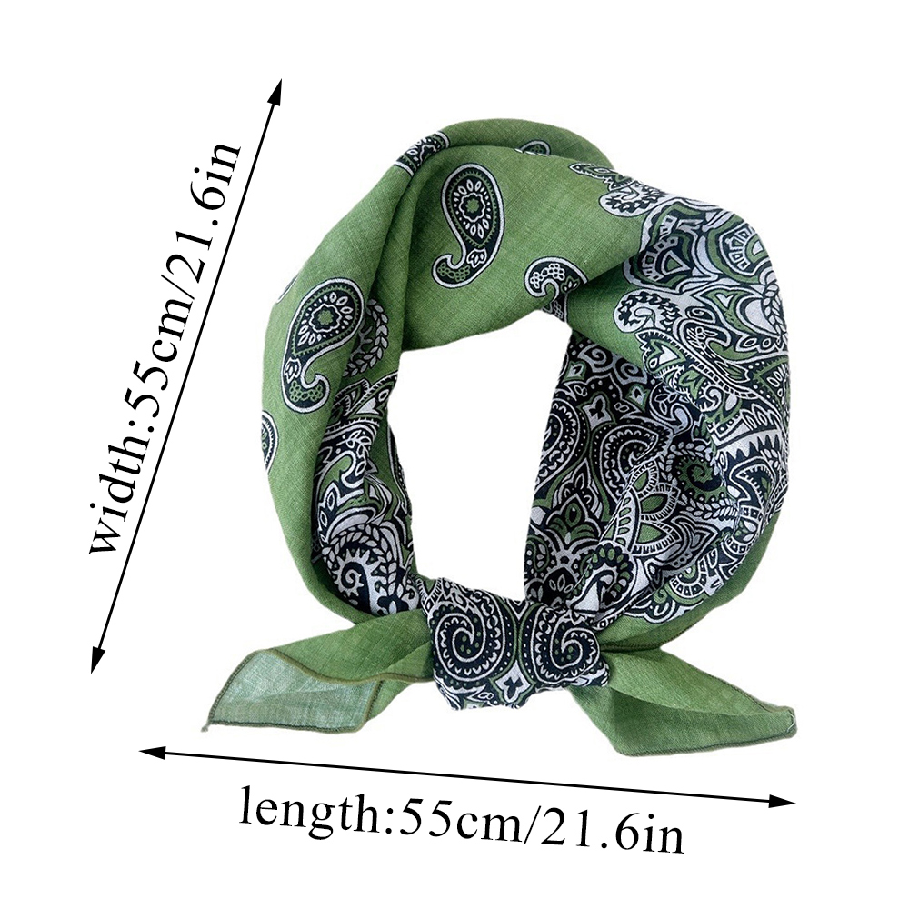 Luxury Floral Print Cotton Lin - مراجعة Bandana Cotton وسعره