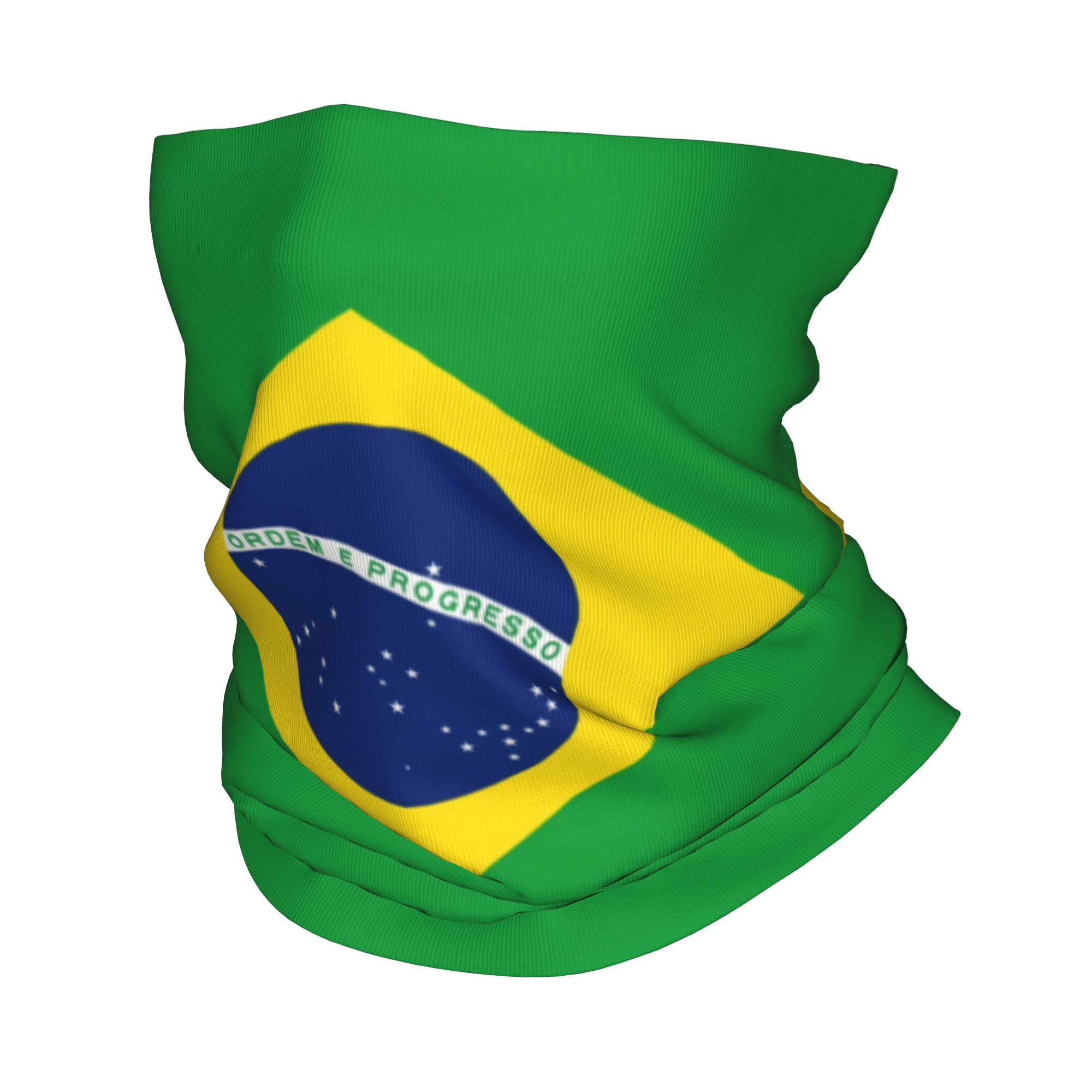 Custom Brazil Flag Bandana Nec - مراجعة Neck Warmer Tube وسعره