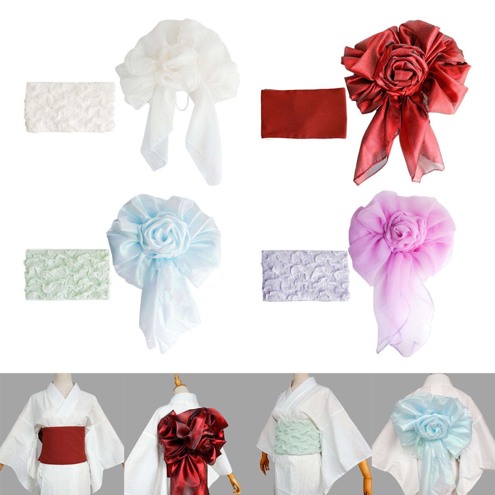 Yukata Belt Soft for Lady Wome - مراجعة Bow Tie Pre Tied وسعره