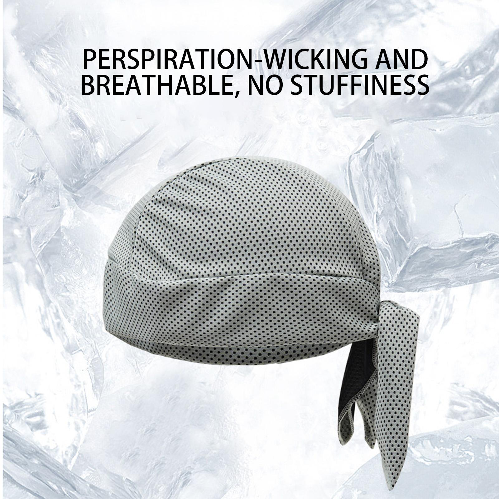 Cycling Hat Under Helmet Quick - مراجعة Bandana Doo Rag وسعره