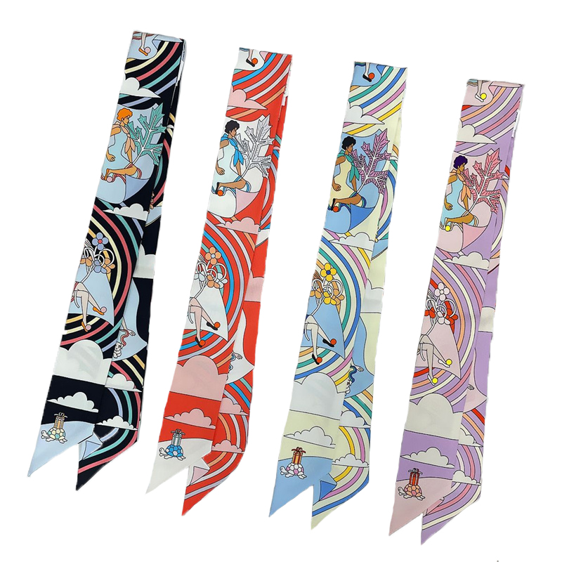 Women 100% Mulberry Silk Scarf - مراجعة Head Wrap Turban وسعره