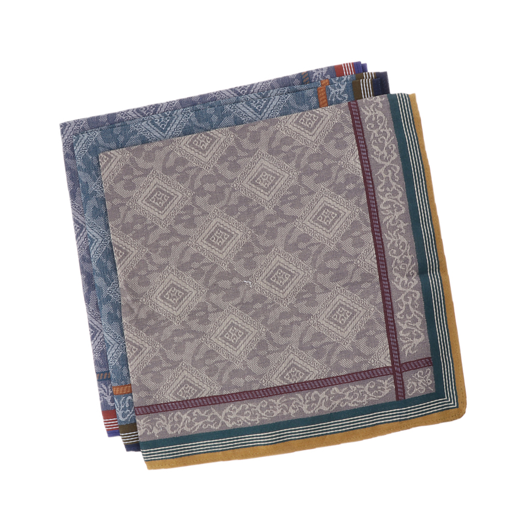 3pcs Classic Mens Plaid Handke - مراجعة Handkerchief Cotton Men وسعره