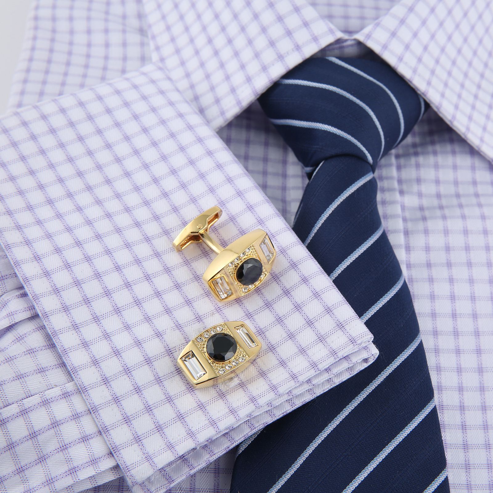 High Quality Cufflinks Necktie - مراجعة Tie Bar Set Gift وسعره