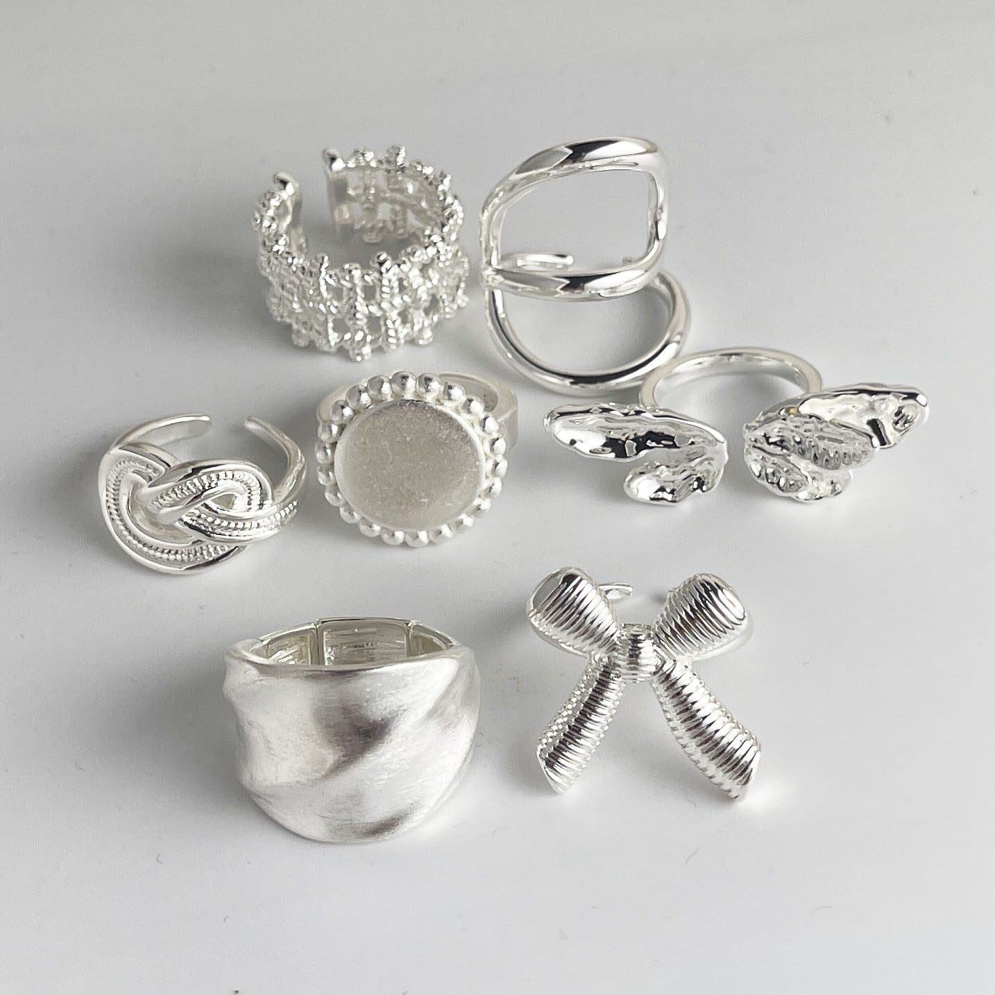 925 Sterling Silver Rings For  - مراجعة Tie Clip Silver وسعره