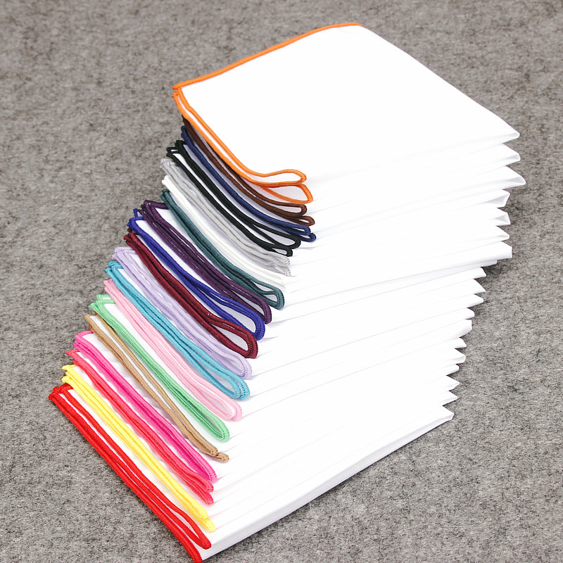 2018 Fashion Mens Cotton White - مراجعة Handkerchief Cotton Men وسعره