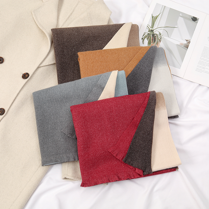 New 2024 Gradient Cashmere Sca - مراجعة Woven Scarf Blanket وسعره