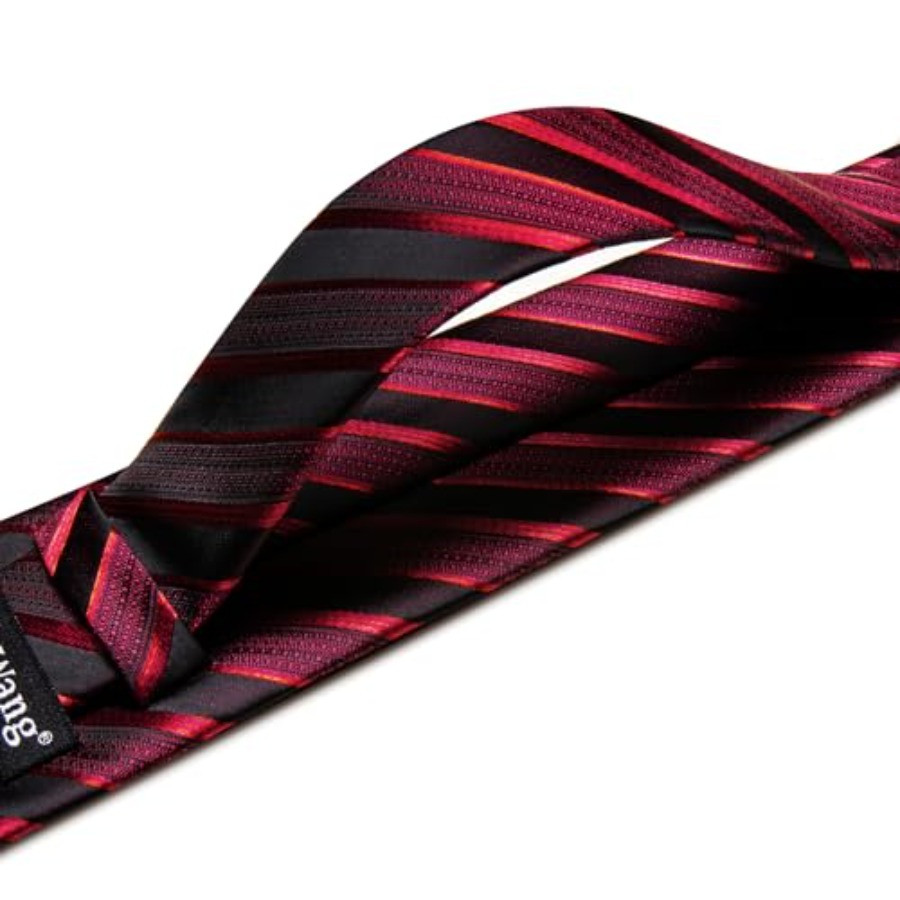 Tie Sets for Men Silk Stripe N - مراجعة Silk Tie Striped وسعره