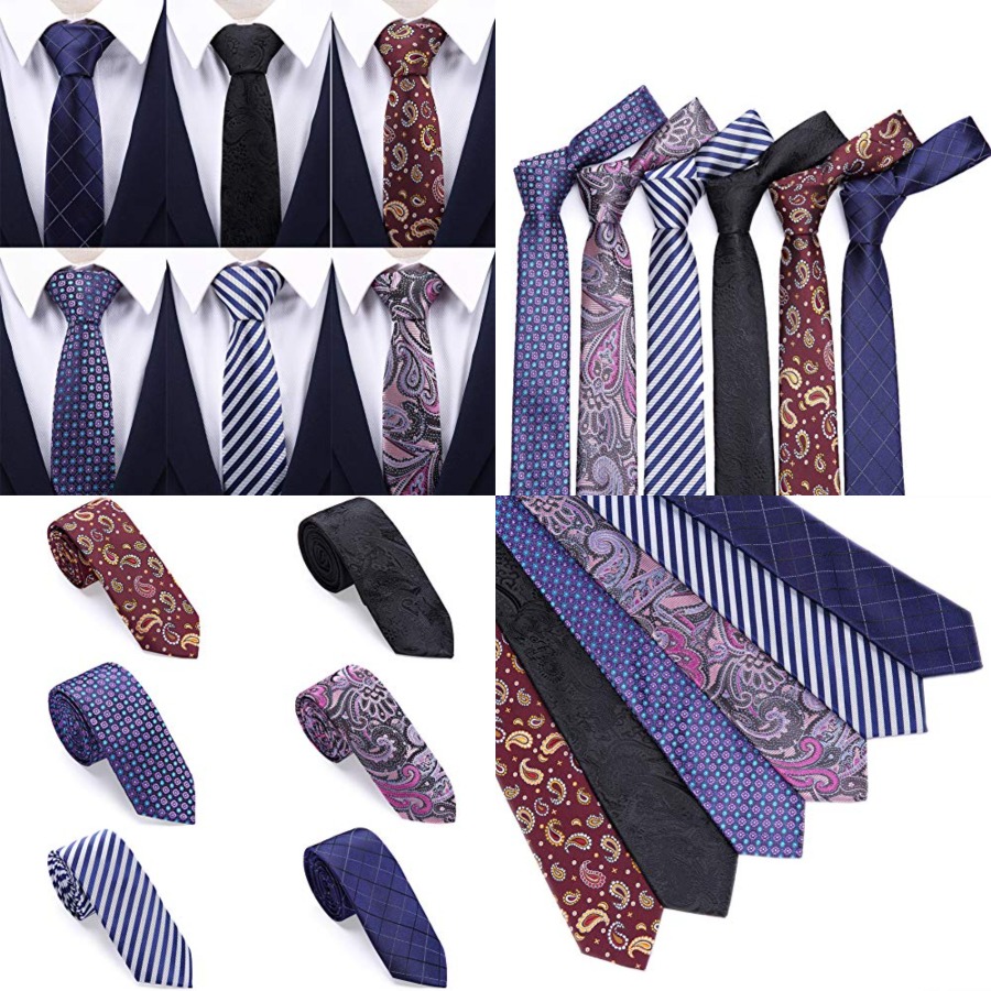 4 Packs Skinny Neckties for Me - مراجعة Skinny Tie Men وسعره