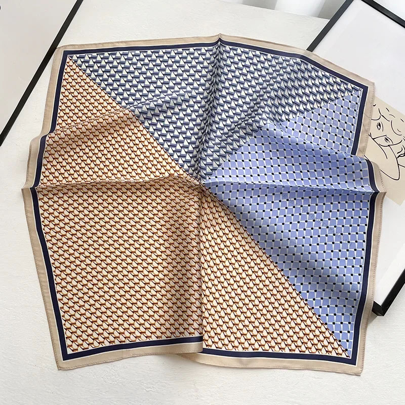 New scarf women spring printed - مراجعة Scarf Silk Square وسعره