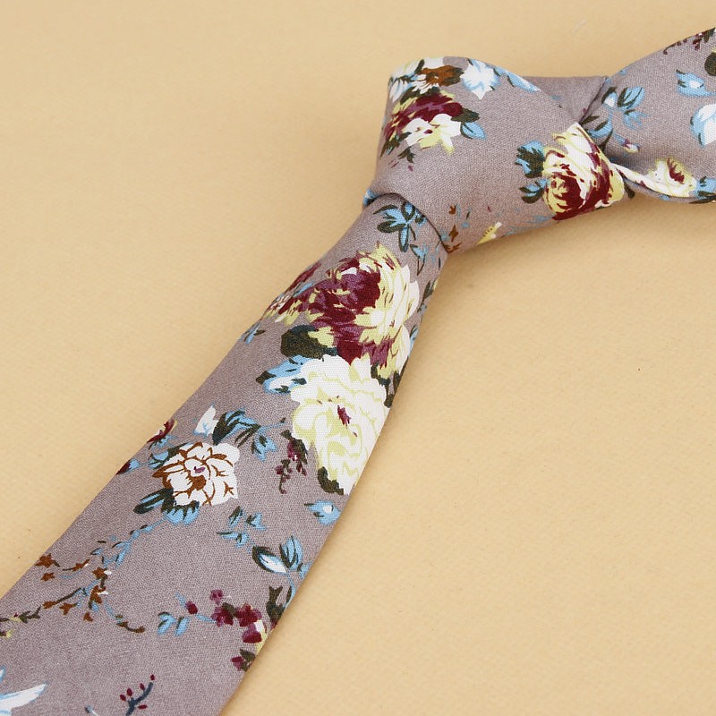 Brand New Floral Tie for Men's - مراجعة Skinny Tie Men وسعره