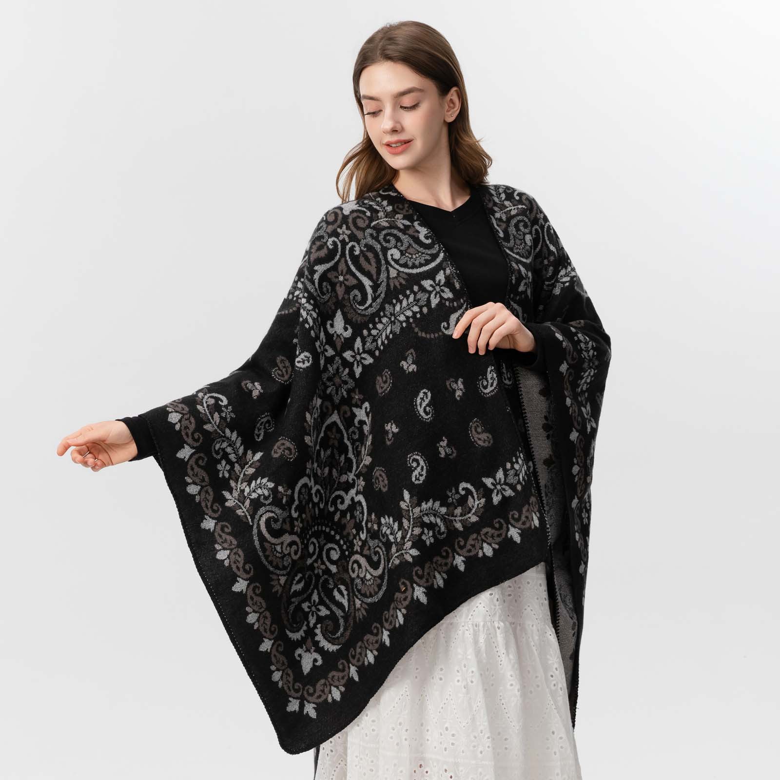 Women Luxury Scarf Jacqumus Fe - مراجعة Stole Wedding Shawl وسعره