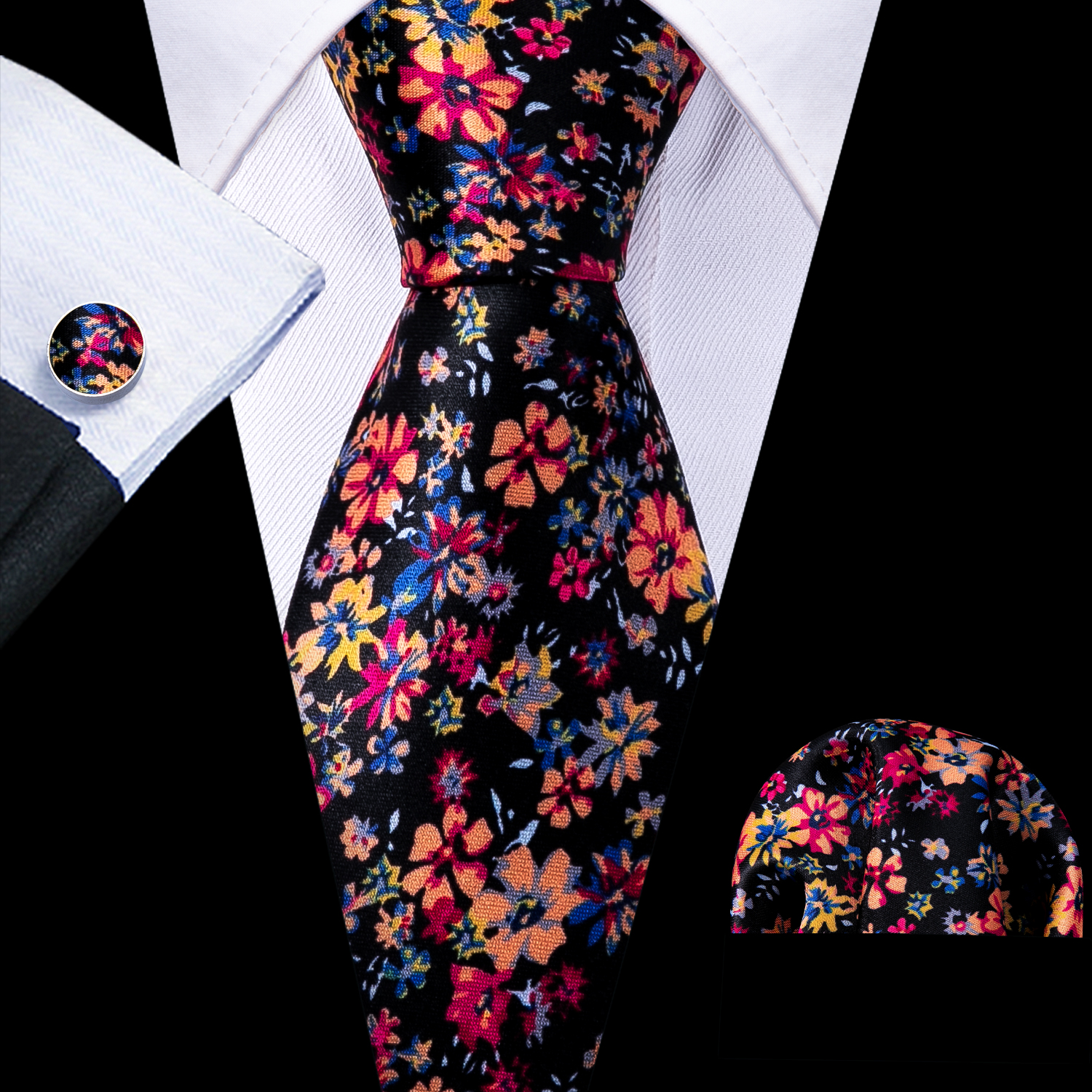 Designer Mens Tie Jacquard Nec - مراجعة Pocket Square Set وسعره
