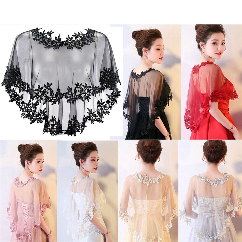 Women Party Bridal Casual Lace - مراجعة Stole Wedding Shawl وسعره