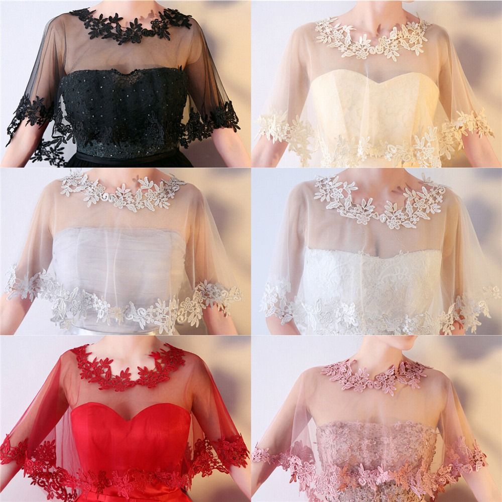 Women Party Bridal Casual Lace - مراجعة Stole Wedding Shawl وسعره