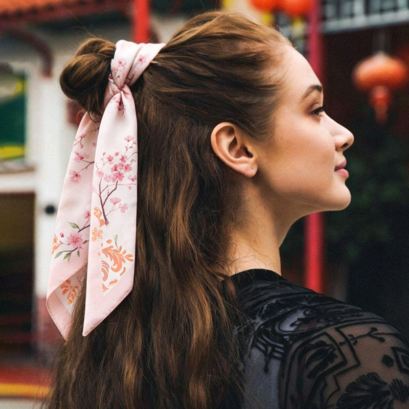 Fashion Women Silk Satin Skinn - مراجعة Head Wrap Turban وسعره