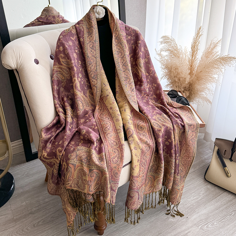 Tassel Blanket Design Thick Pa - مراجعة Woven Scarf Blanket وسعره