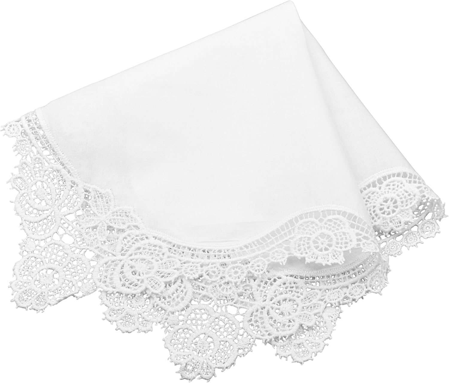 White Wedding Handkerchief Pur - مراجعة Handkerchief Cotton Men وسعره