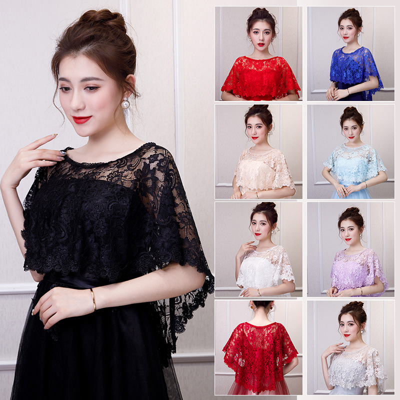 Hot Sale Lace Wedding Wrap Jac - مراجعة Stole Wedding Shawl وسعره
