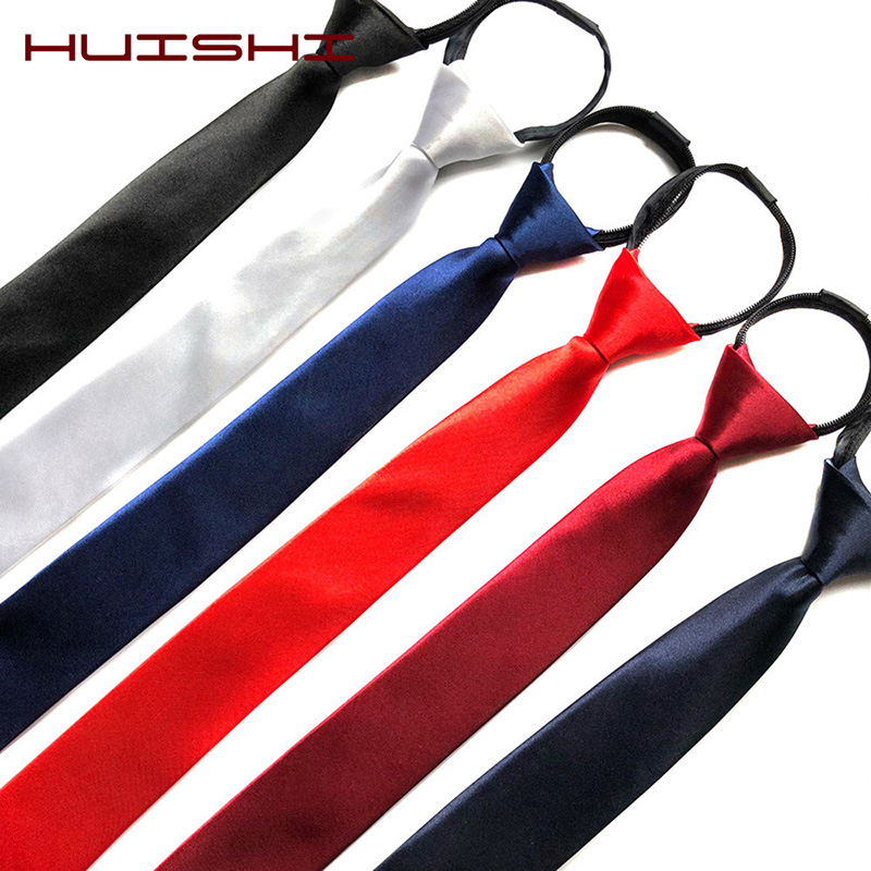 HUISHI Mens Zipper Necktie Ski - مراجعة Skinny Tie Men وسعره