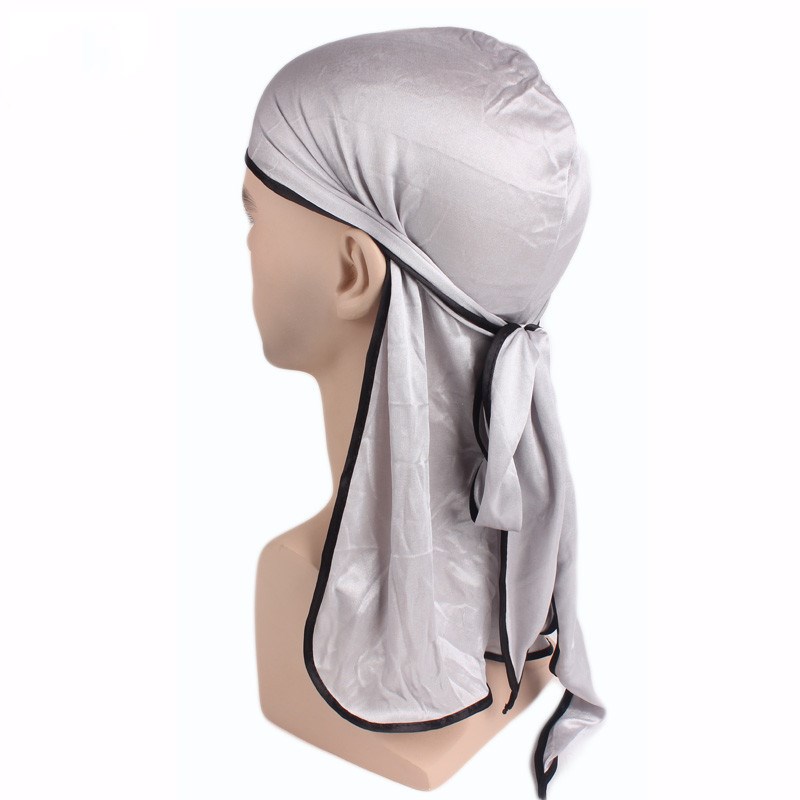 Breathable Men's Silky Satin K - مراجعة Bandana Doo Rag وسعره